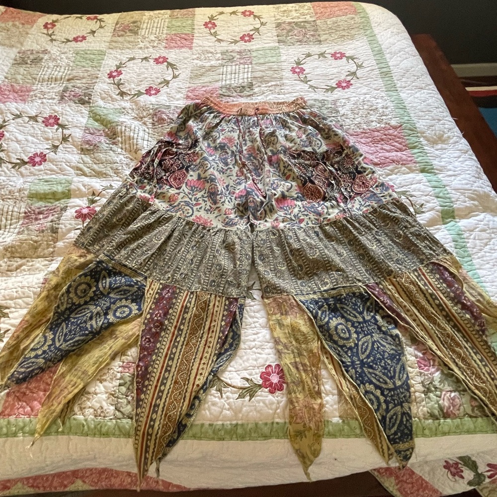 Bohemian Multicolor hanker-chief pants